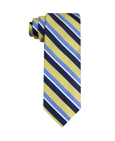 Eagle Van Heusen Men's Textured Stripe Classic Tie In Multi
