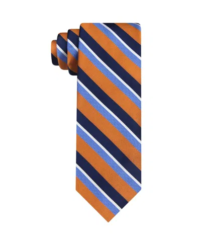 Eagle Van Heusen Men's Textured Stripe Classic Tie In Multi