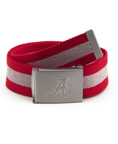 Eagles Wings Men's Alabama Crimson Tide Fabric Belt