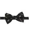 Eagles Wings Men's Black Anaheim Ducks Oxford Bow Tie In Black
