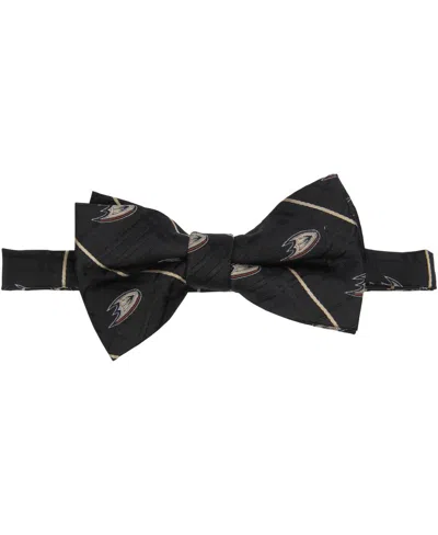 Eagles Wings Men's Black Anaheim Ducks Oxford Bow Tie