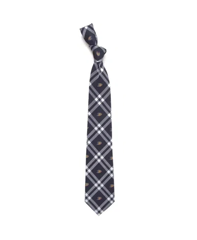 Eagles Wings Men's Black Anaheim Ducks Rhodes Tie In Blue