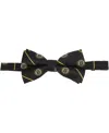 Eagles Wings Men's Black Boston Bruins Oxford Bow Tie In Black