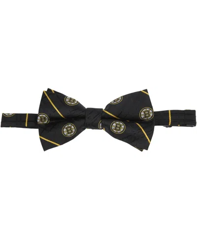 Eagles Wings Men's Black Boston Bruins Oxford Bow Tie