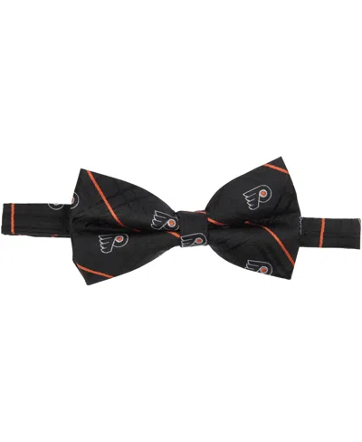 Eagles Wings Men's Black Philadelphia Flyers Oxford Bow Tie