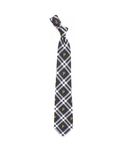 Eagles Wings Men's Black Pittsburgh Pirates Rhodes Tie In Blue