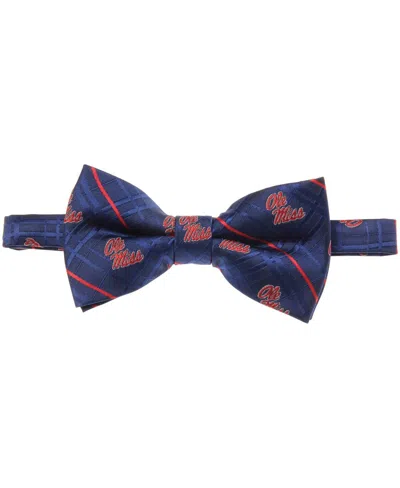 Eagles Wings Men's Blue Ole Miss Rebels Oxford Bow Tie
