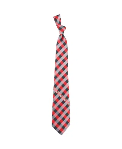 Eagles Wings Men's Calgary Flames Woven Poly Check Tie In Pink