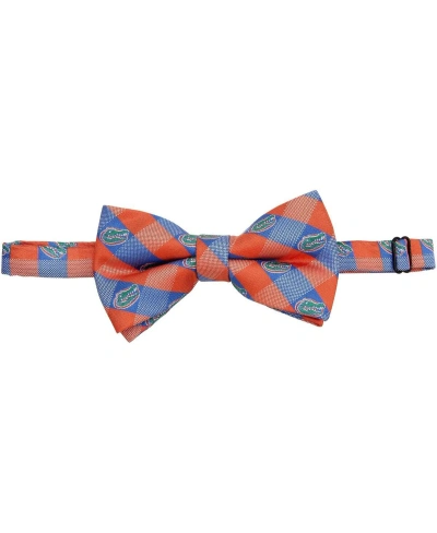 Eagles Wings Men's Florida Gators Check Bow Tie In Blue,orange