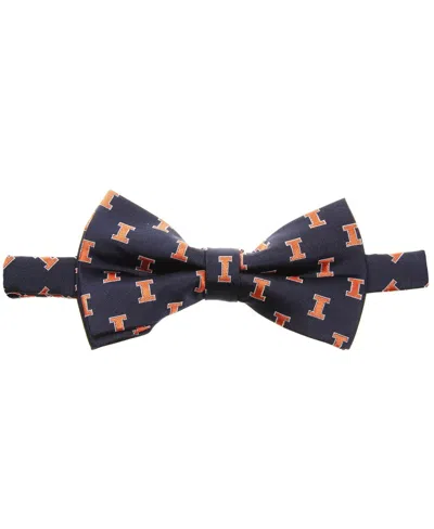 Eagles Wings Men's Illinois Fighting Illini Repeat Bow Tie In Black