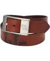 Eagles Wings Men's Kentucky Wildcats Brandish Leather Belt In Brown