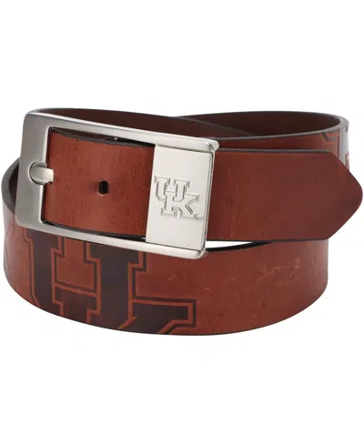 EAGLES WINGS MEN'S KENTUCKY WILDCATS BRANDISH LEATHER BELT