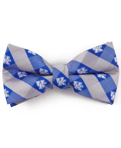 Eagles Wings Men's Kentucky Wildcats Check Bow Tie In Blue