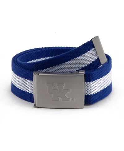 Eagles Wings Men's Los Angeles Dodgers Fabric Belt In Blue