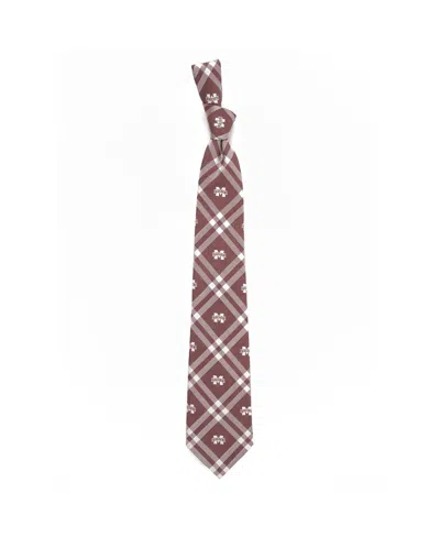 Eagles Wings Men's Maroon Mississippi State Bulldogs Rhodes Tie In Pink
