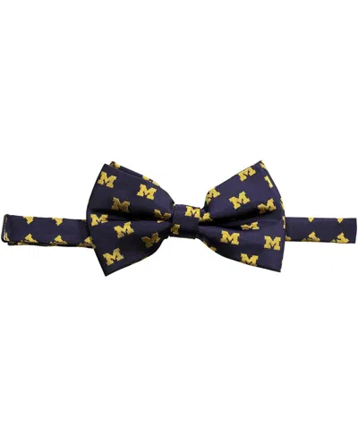 Eagles Wings Men's Michigan Wolverines Bow Tie In Navy