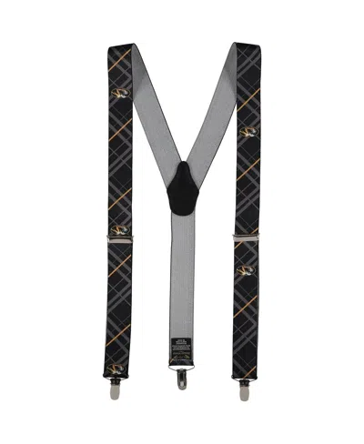 Eagles Wings Men's Missouri Tigers Suspenders In Black