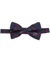 Eagles Wings Men's Navy Columbus Blue Jackets Oxford Bow Tie In Navy
