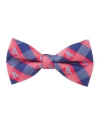 EAGLES WINGS MEN'S NAVY OLE MISS REBELS CHECK BOW TIE