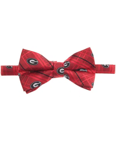 Eagles Wings Men's Ncaa Oxford Bow Tie In Georgia Bulldogs