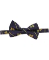 Eagles Wings Men's Ncaa Oxford Bow Tie In Michigan Wolverines
