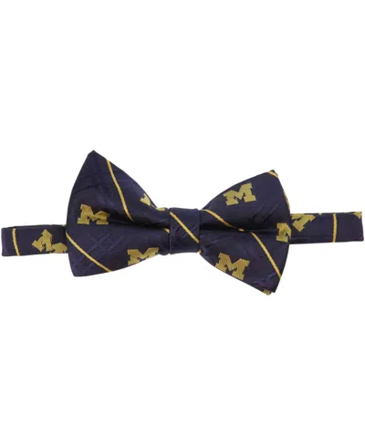 Eagles Wings Men's Ncaa Oxford Bow Tie In Michigan Wolverines