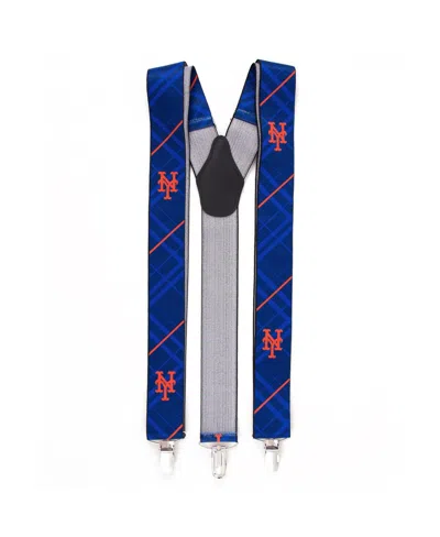 Eagles Wings Men's New York Mets Suspenders In Blue