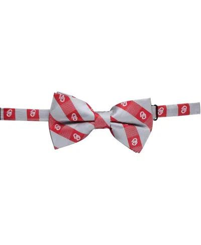 Eagles Wings Men's Oklahoma Sooners Check Bow Tie In Gray