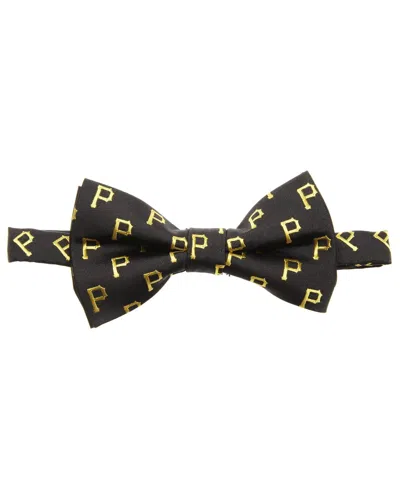 Eagles Wings Men's Pittsburgh Pirates Repeat Bow Tie In Black