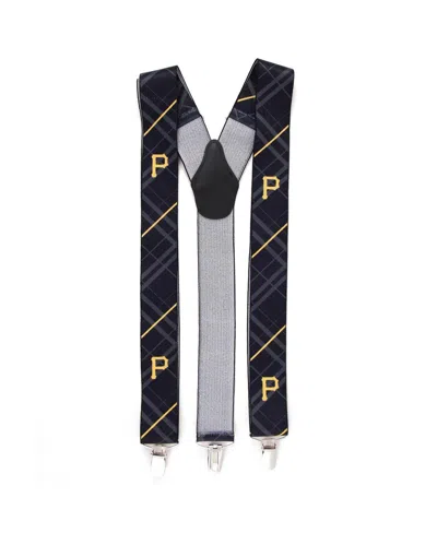 Eagles Wings Men's Pittsburgh Pirates Suspenders In Black
