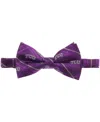 Eagles Wings Men's Purple Tcu Horned Frogs Oxford Bow Tie In Purple