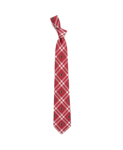 Eagles Wings Men's Red Calgary Flames Rhodes Tie In Pink