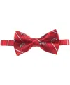 Eagles Wings Men's Red Utah Utes Oxford Bow Tie In Red
