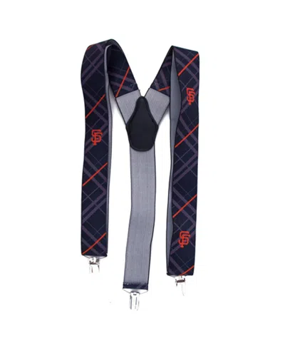 Eagles Wings Men's San Francisco Giants Suspenders In Black