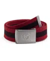 Eagles Wings Men's South Carolina Gamecocks Fabric Belt In Red,black