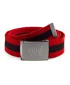 Eagles Wings Men's Wisconsin Badgers Fabric Belt In No Color