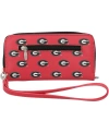 EAGLES WINGS WOMEN'S GEORGIA BULLDOGS ZIP-AROUND WRISTLET WALLET