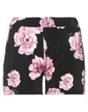 Ean 13 Woman Shorts & Bermuda Shorts Black Size 10 Viscose, Elastane In Black
