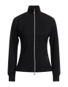 Ean 13 Woman Sweatshirt Black Size 4 Viscose, Elastane In Black