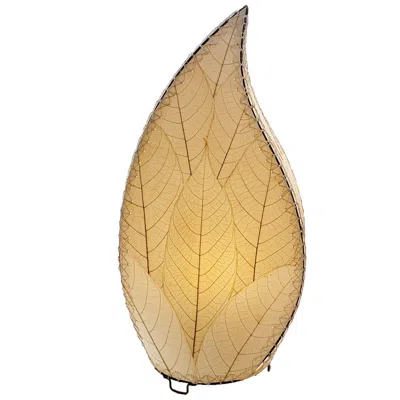 Eangee 24 Inch Leaflet Lamp Natural