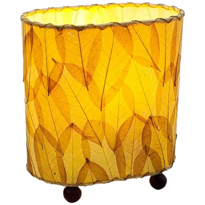 Eangee 9"h Guyabano Natural Mini Uplight Accent Table Lamp