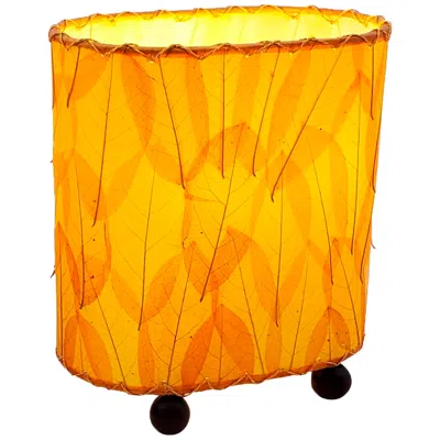 Eangee 9"h Guyabano Orange Mini Uplight Accent Table Lamp