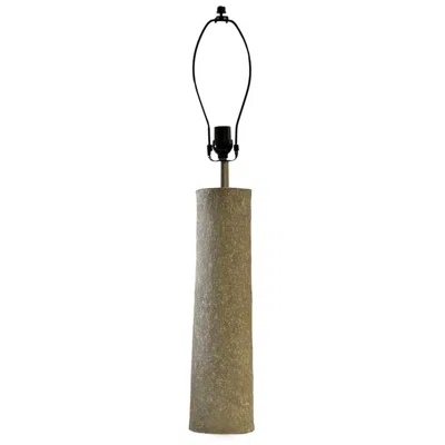 Eangee Chronicle Pillar Lamp Base Gray