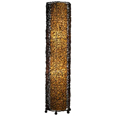 Eangee Durian Nito Tower Vines Iron Floor Lamp
