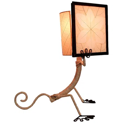 Eangee Enlightened Gecko Natural Table Lamp