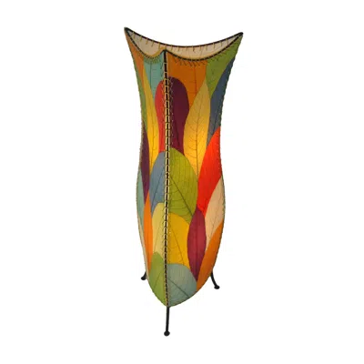 Eangee Flower Bud 36" High Multi-color Large Tower Table Lamp