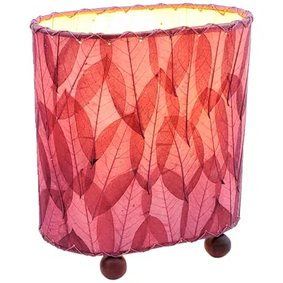 Eangee Guyabano 9" High Purple Mini Uplight Accent Table Lamp