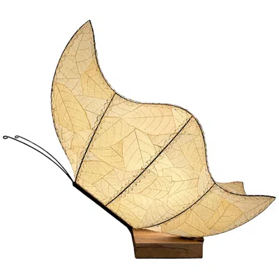 Eangee Home Design Butterfly Large Table Lamp Natural