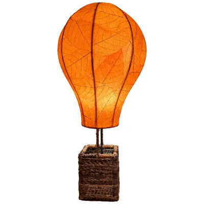 Eangee Home Design Hot Air Balloon Table Lamp Orange