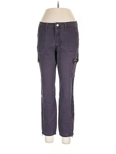 Pre-owned Earl Jean Cargo Pants In Purple